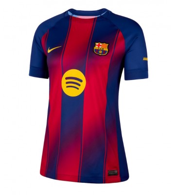 Barcelona Hjemmebanetrøje Dame 2025-26 Kortærmet